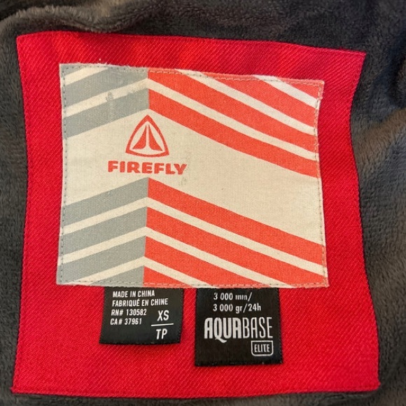 Firefly Snowboard Ski Winter Jacket Linda Rose RedWomen's Sz XS Aquabase… - Picture 11 of 12
